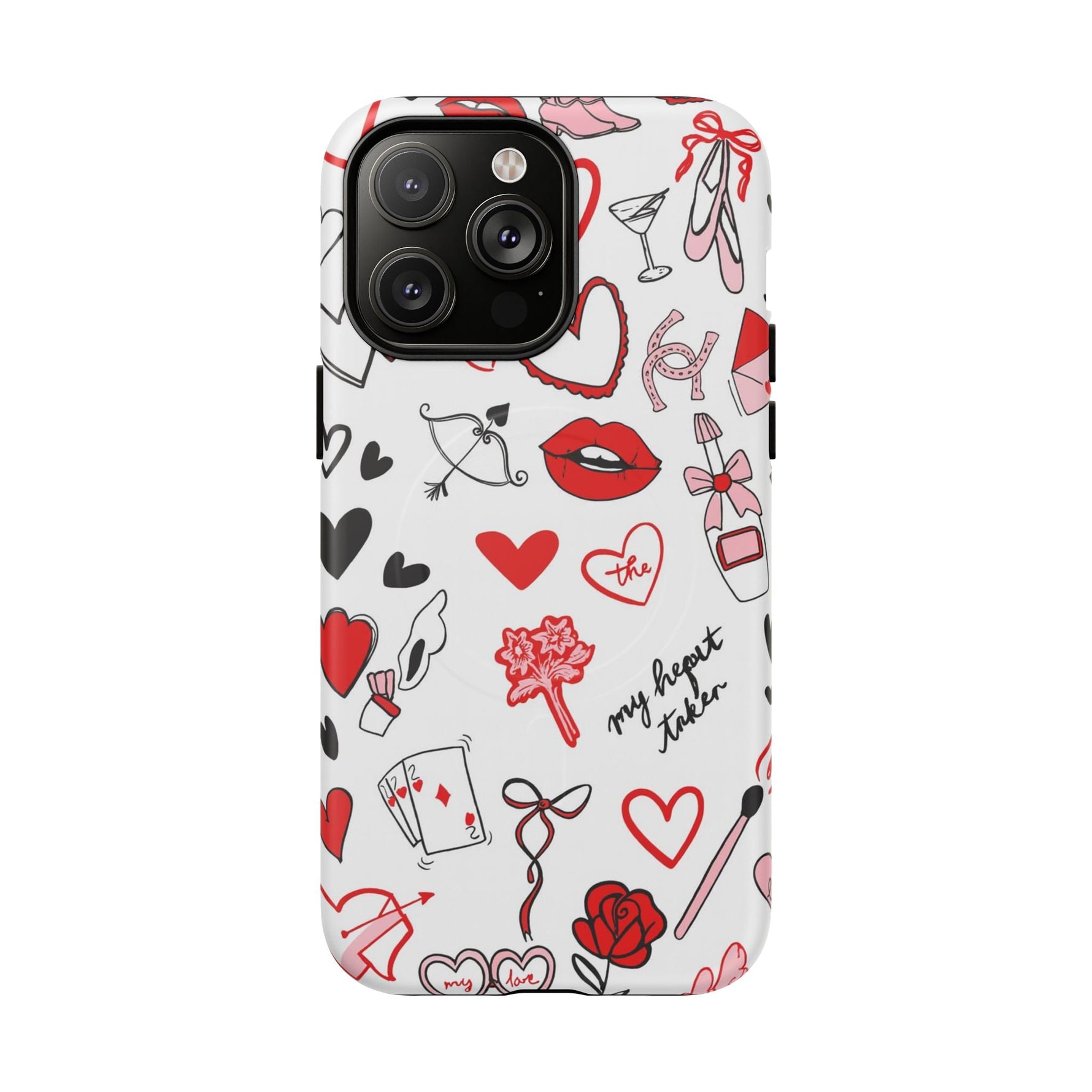 Love Doodle Tough iPhone Case (MagSafe compatible)  Shamo's iPhone 14 Pro Max / Matte