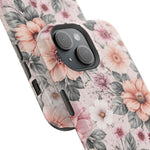 Floral Impact-Resistant Magnetic Phone Case