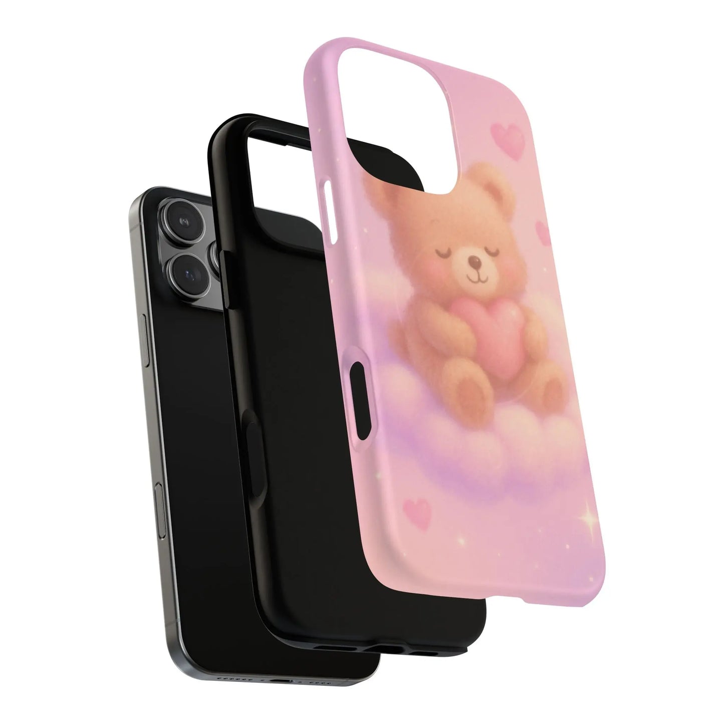 Dreamy Cloud Teddy Bear iPhone Case with MagSafe  Shamo's