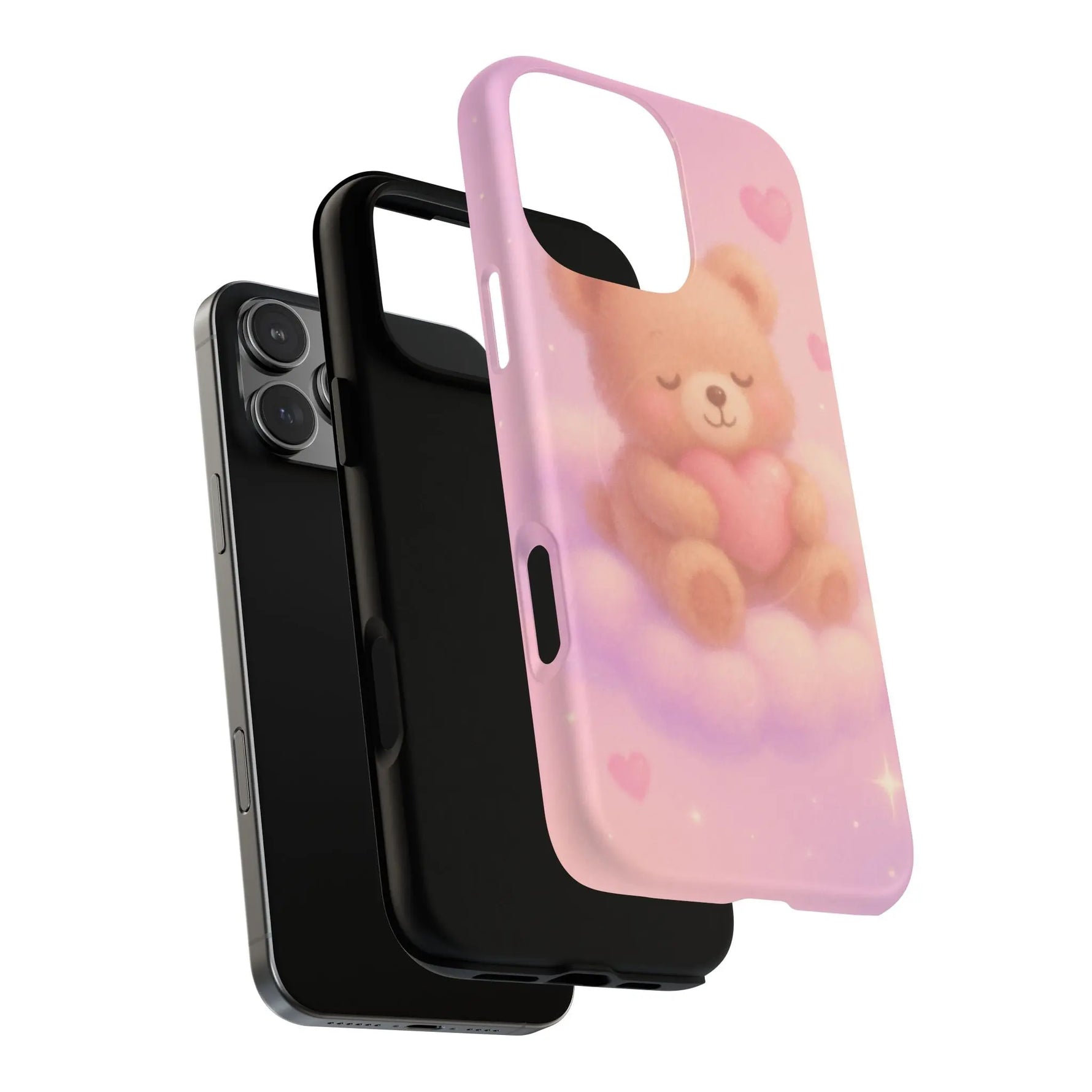 Dreamy Cloud Teddy Bear iPhone Case with MagSafe  Shamo's