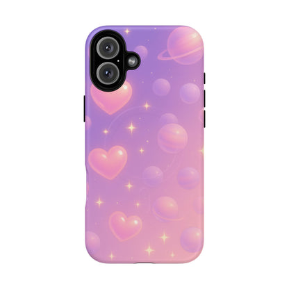 Galactic Hearts iPhone Case with MagSafe - Shamo's