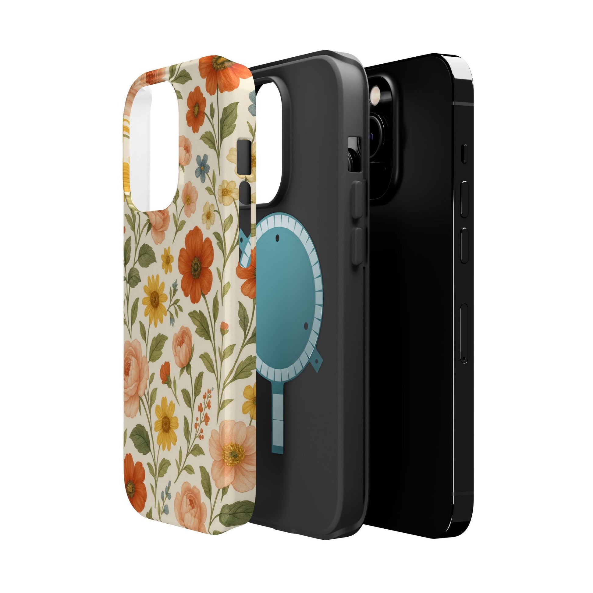 Floral Vintage Garden iPhone Case — with MagSafe  Shamo's