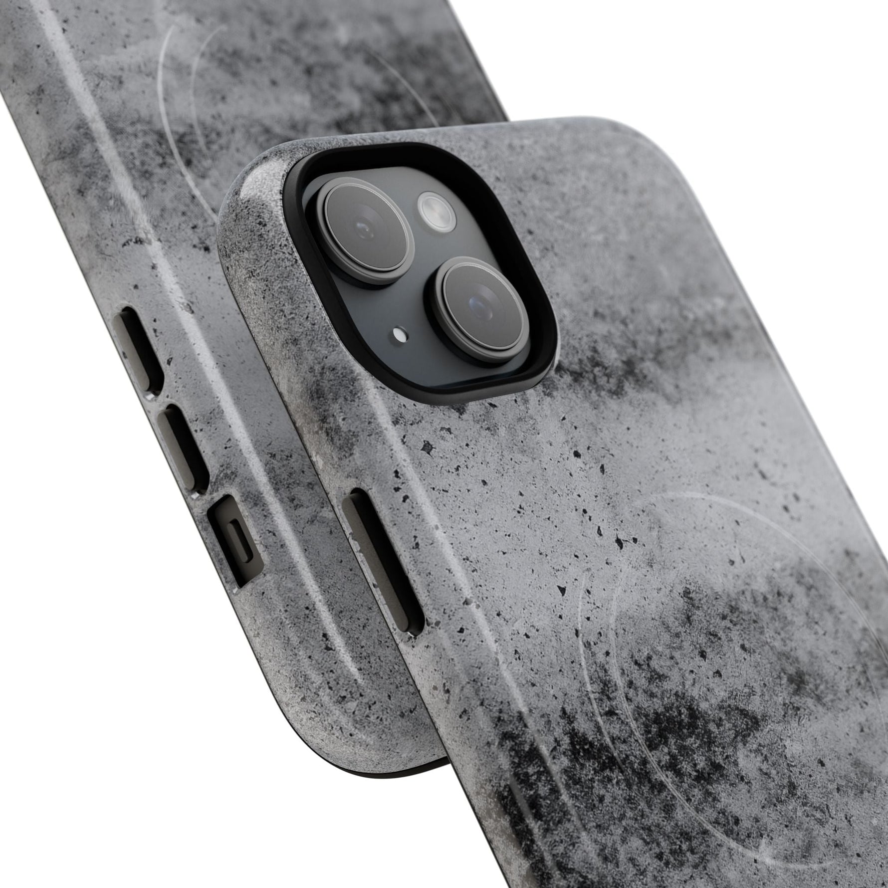 Magnetic iPhone Case - Concrete Pattern with Magsafe Compatibility  Shamo's
