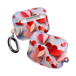 AirPod Case | 3D Paper Hearts Valentine Protective AirPods Case