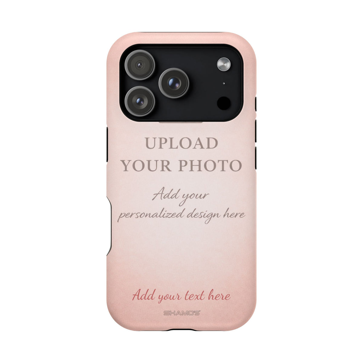 Personalizable iPhone Case | Add Your Own Photo and Text | MagSafe Compatible