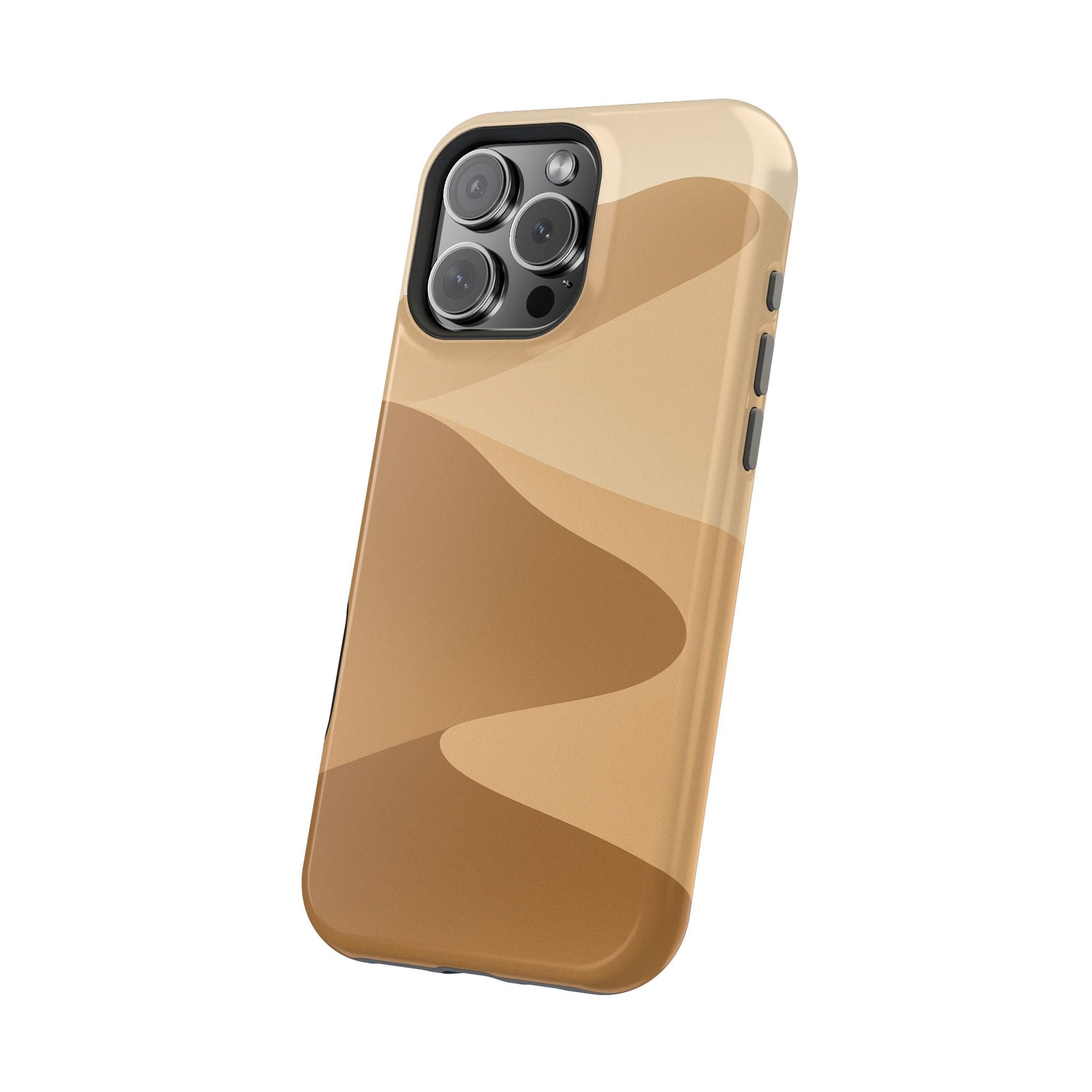 Neutral Desert Wave Design iPhone Case | MagSafe  Shamo's