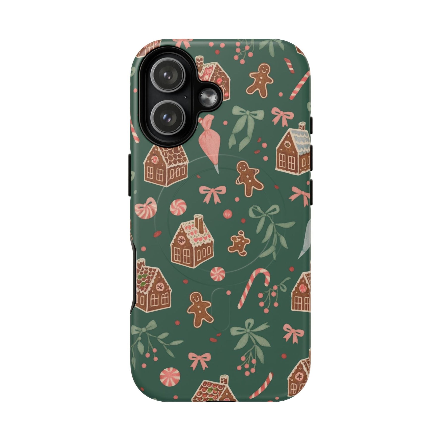 Holiday Gingerbread iPhone Case | MagSafe  Shamo's iPhone 17 / Matte