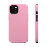 Cotton Candy Pastel Pink Impact-Resistant Phone Case | Slim Protective MagSafe-Compatible Cover