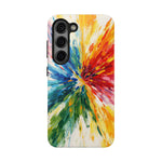 Vibrant Abstract Paint Explosion Impact Phone Case  Shamo's Samsung Galaxy S23