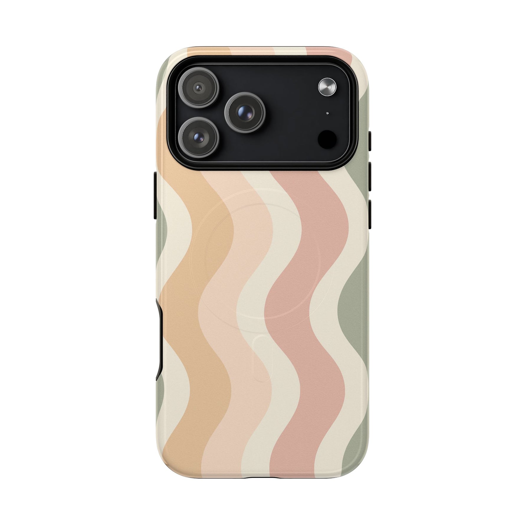 Wavy Lines iPhone Case - MagSafe - Shamo's