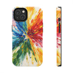 Vibrant Abstract Paint Explosion Impact Phone Case  Shamo's