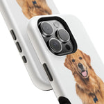 MagSafe Tough Cases with Golden Retriever dog print - Shamo's