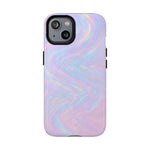 Luxury Series Iridescent Swirl iPhone Case with MagSafe - Shamo's