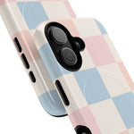 Pastel Checkerboard Pattern iPhone Cases - MagSafe - Shamo's