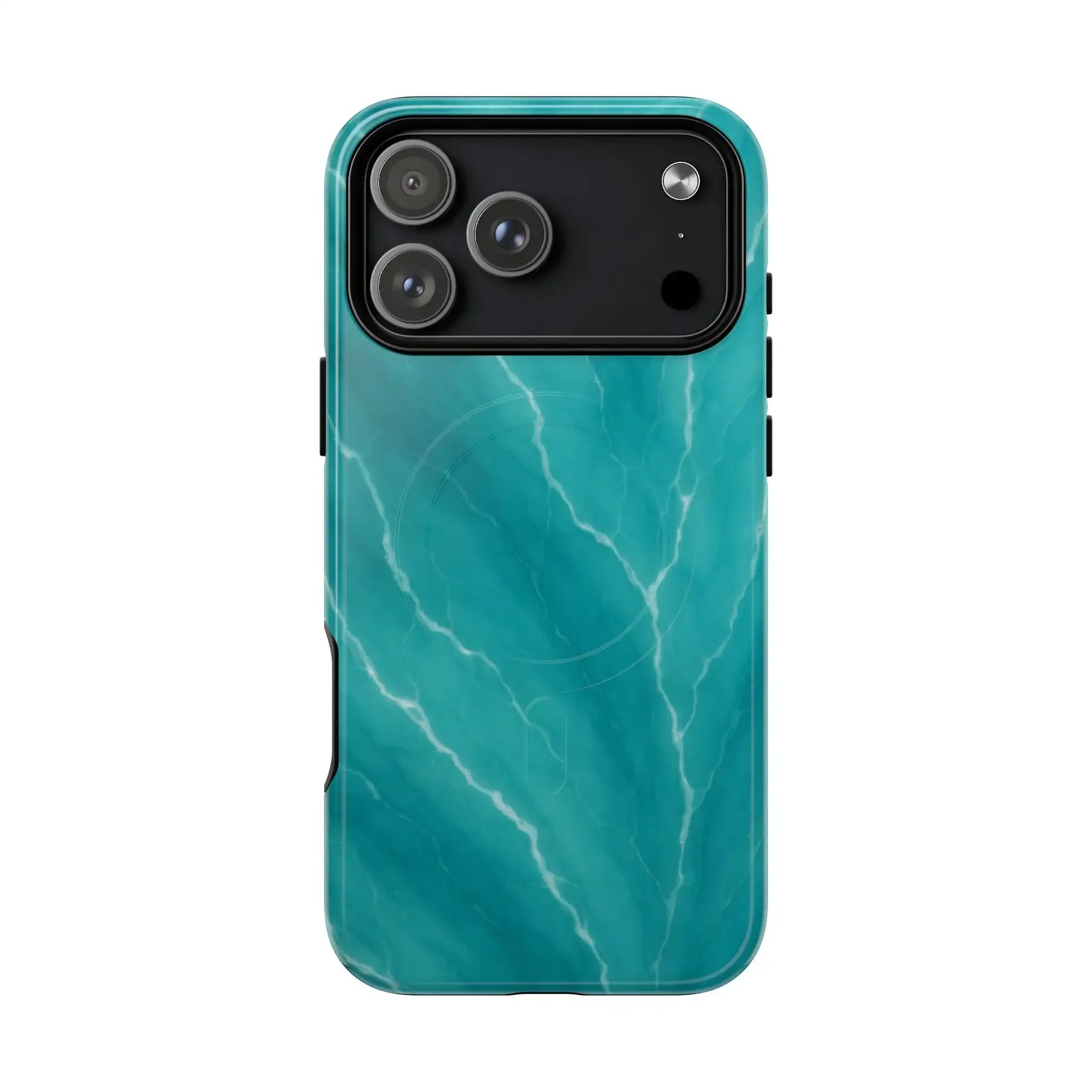 Ocean Aura Marble iPhone Case — MagSafe Compatible Ocean Aura Marble iPhone Case — MagSafe Compatible
