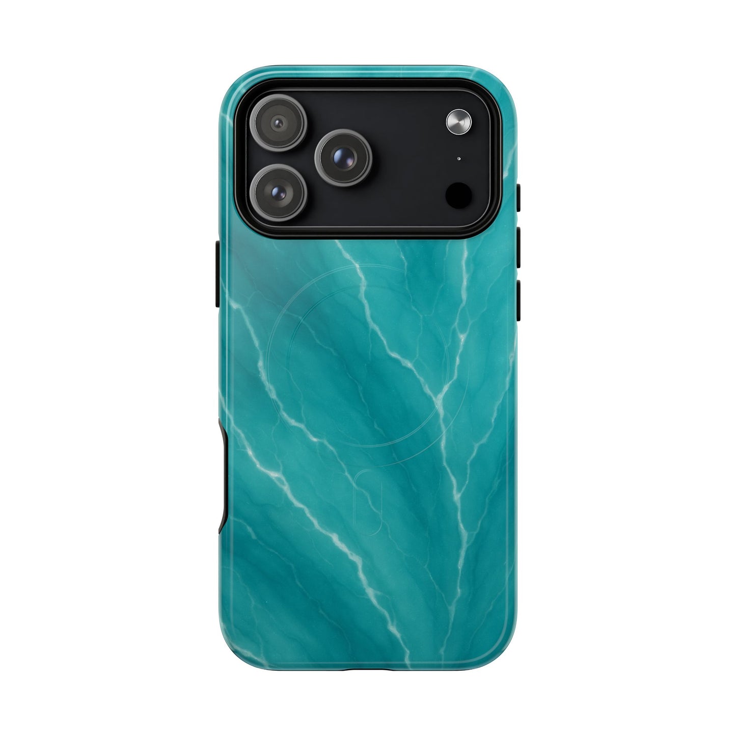 Ocean Aura Marble iPhone Case — MagSafe Compatible - Shamo's