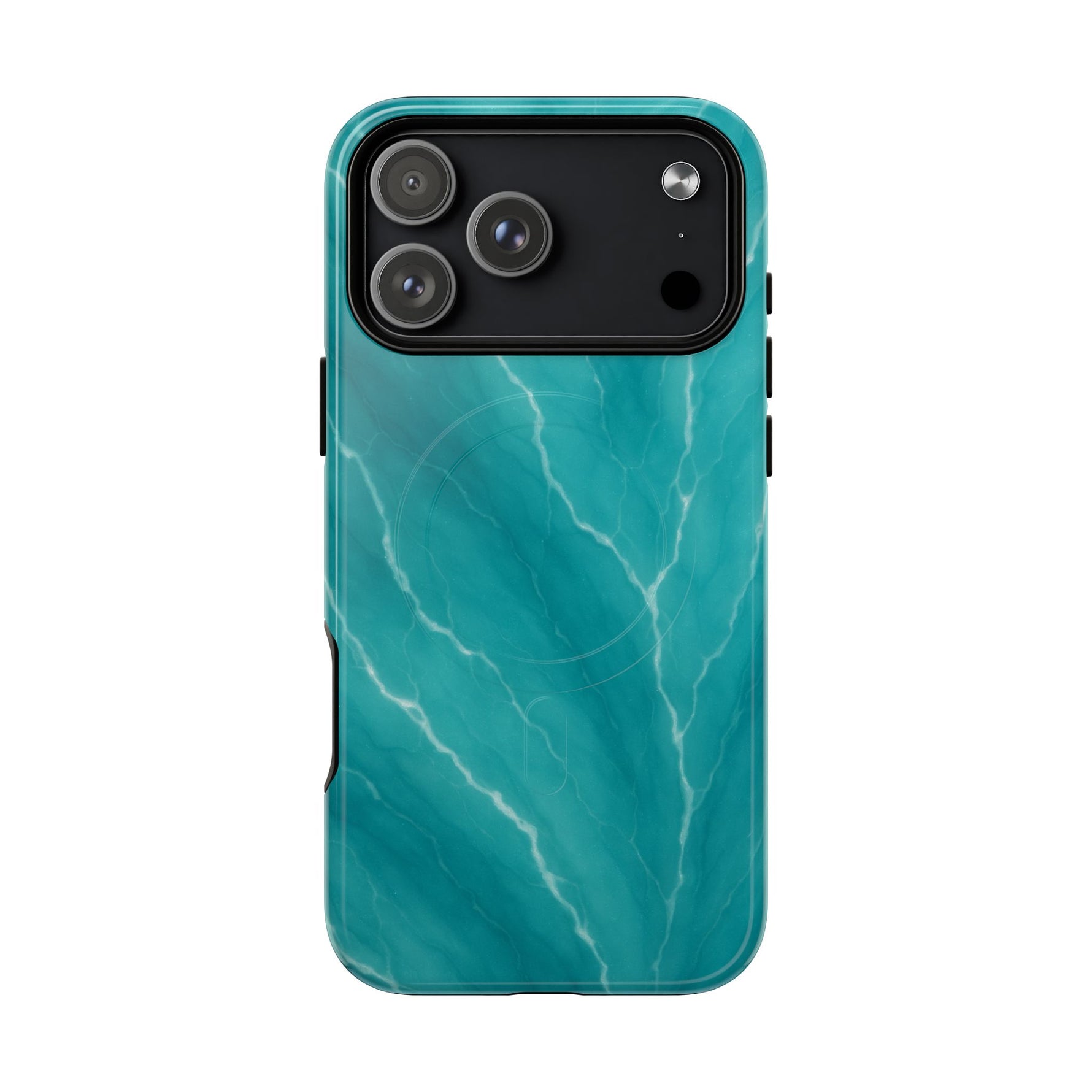 Ocean Aura Marble iPhone Case — MagSafe Compatible - Shamo's