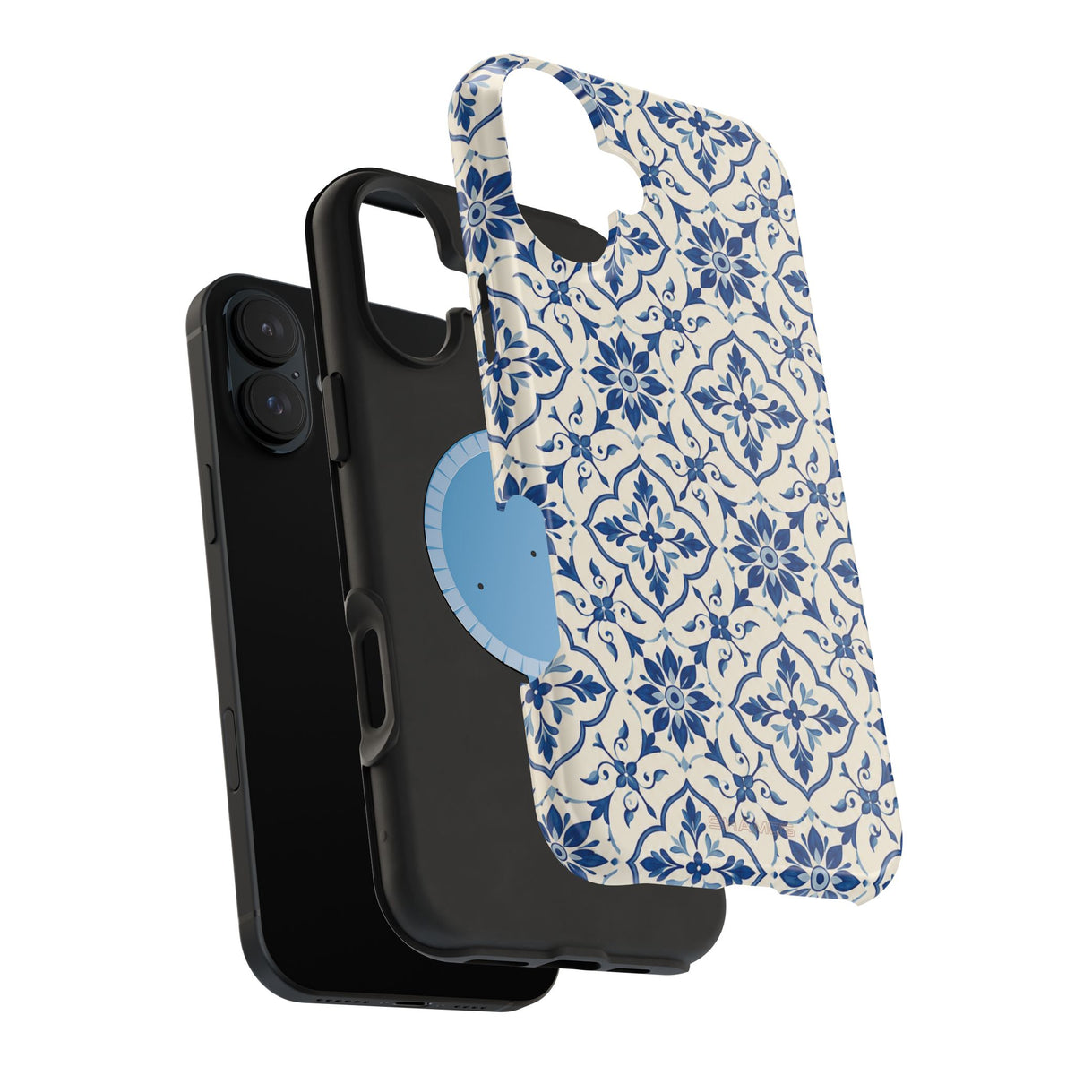 Lisbon Tile – Blue Ornamental MagSafe Phone Case