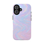Luxury Series Iridescent Swirl iPhone Case with MagSafe - Shamo's