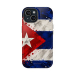 Cuban Flag MagSafe Impact-Resistant Phone Case