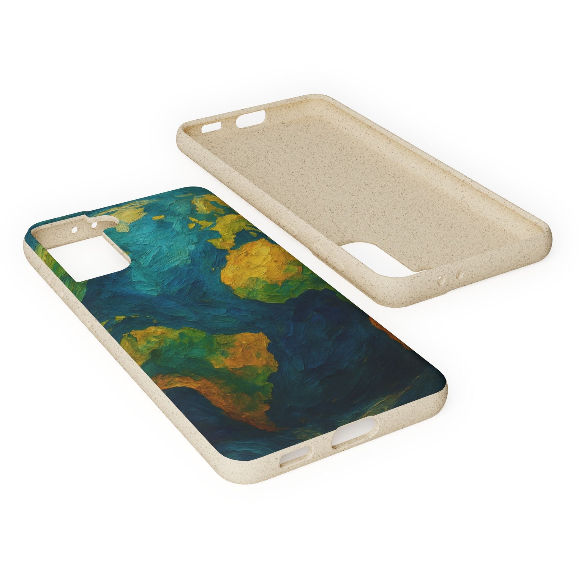 Biodegradable Phone Case — Earth Illustration Eco-Friendly Case  Shamo's