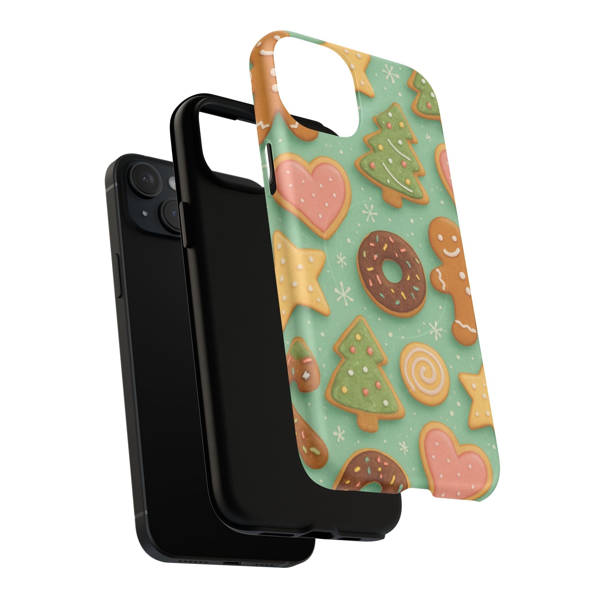 Holiday Cookie Pattern iPhone Case — MagSafe compatible - Shamo's