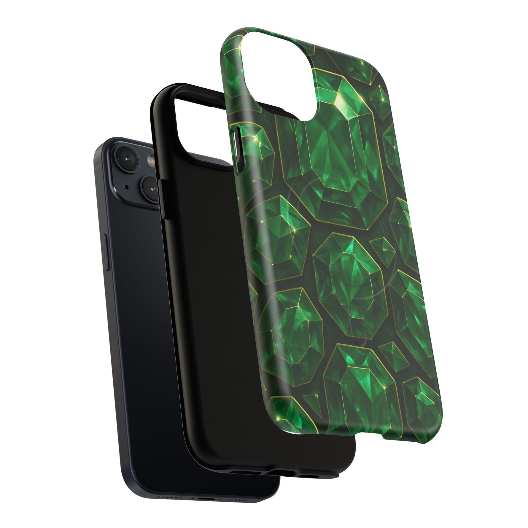 Luxury Series Emerald Gem iPhone Case with MagSafe  Shamo's