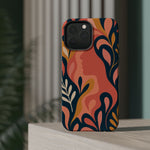 Floral Feminine Abstract MagSafe Impact-Resistant iPhone Case  Shamo's
