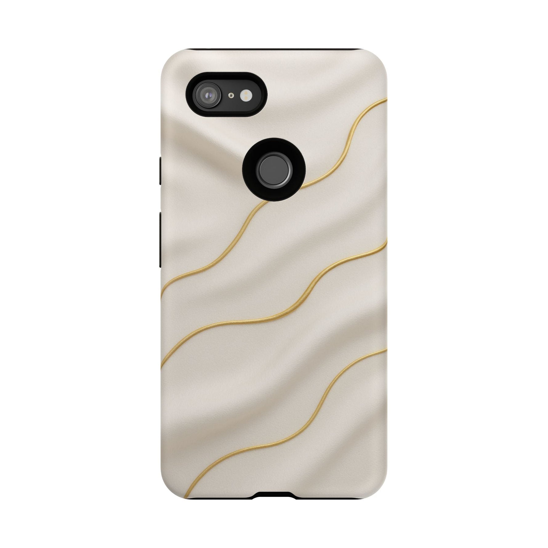 Elegant Gold Wave Tough iPhone Case  Shamo's Google Pixel 3 XL / Matte
