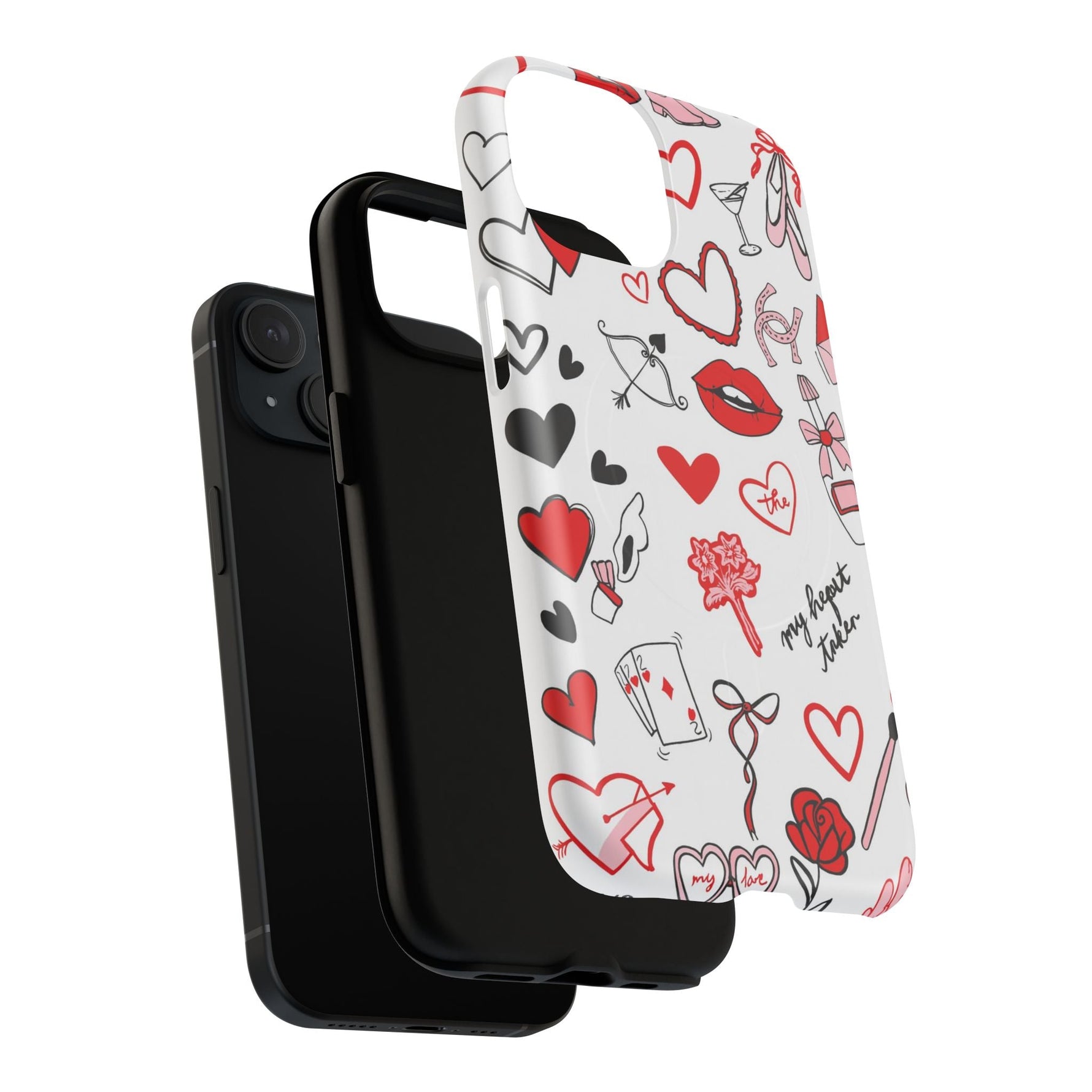 Love Doodle Tough iPhone Case (MagSafe compatible)  Shamo's