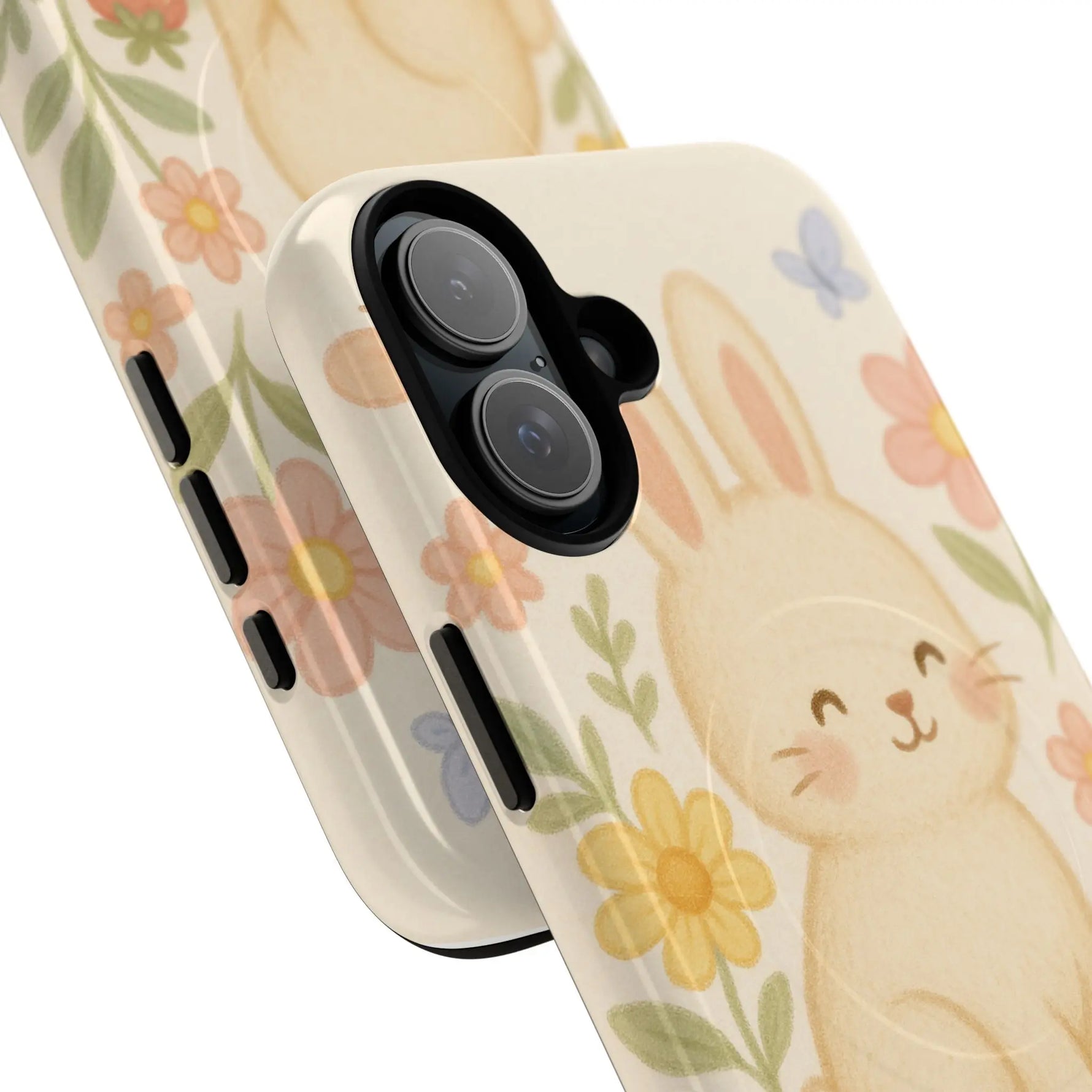 Fluffy Bunny Garden iPhone Case with MagSafe  Shamo's