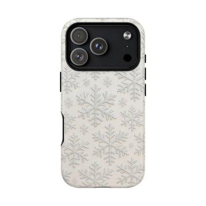 Snowflake Texture iPhone Case compatible with MagSafe - Shamo's