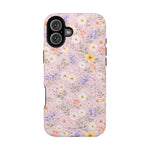 Pastel Floral MagSafe Compatible Magnetic Impact Phone Case