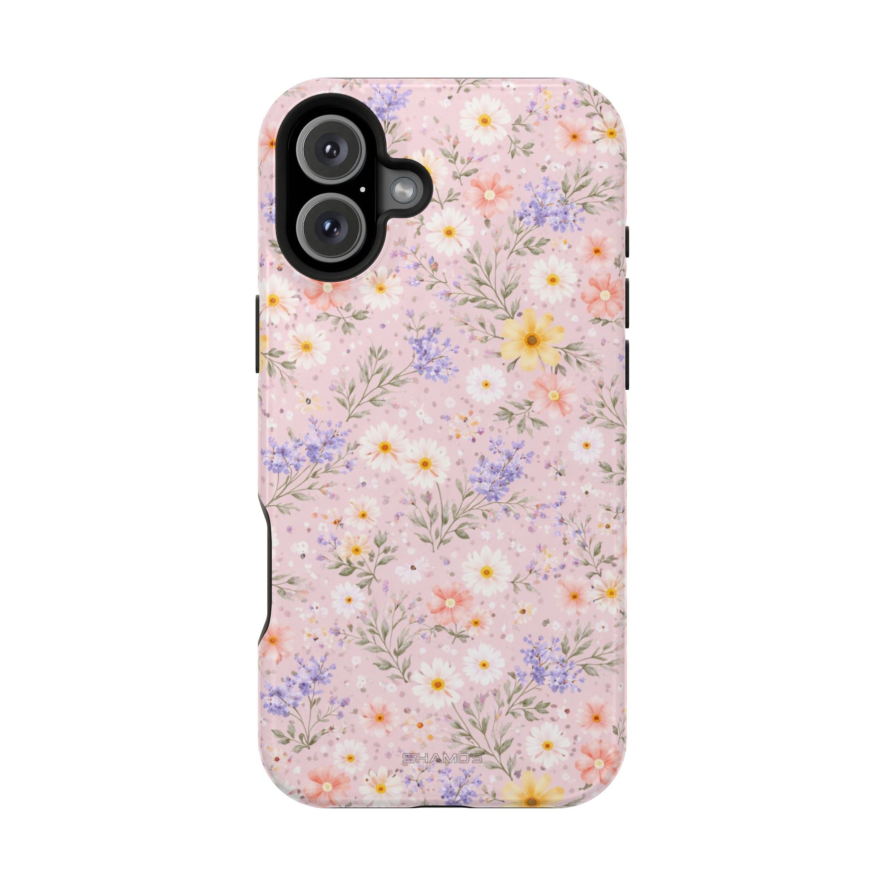 Pastel Floral MagSafe Compatible Magnetic Impact Phone Case