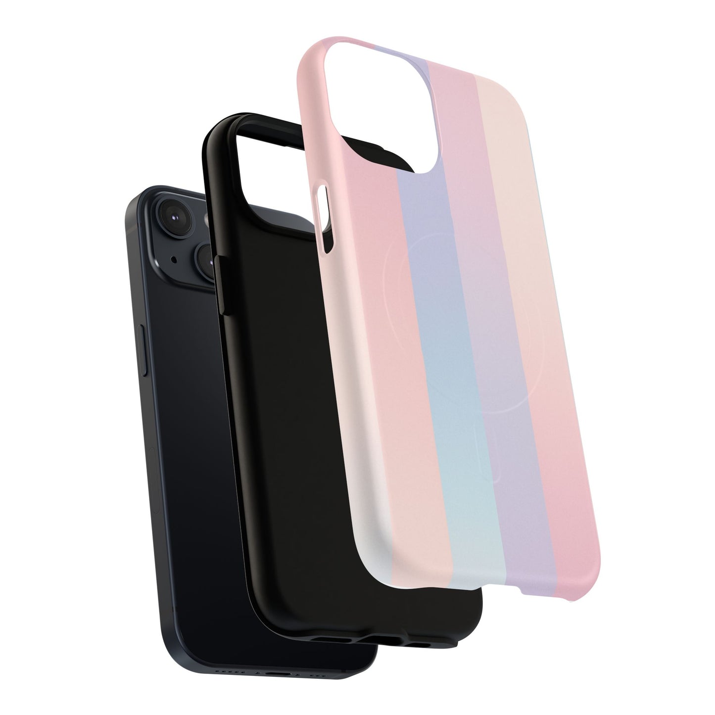 Pastel Stripe Blend Case for iPhone | MagSafe