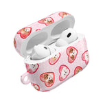 Puppy Hearts AirPod Case, Pink Valentine Pet Pattern