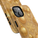 Holiday Gold Ornament iPhone Case | Compatible with MagSafe - Shamo's