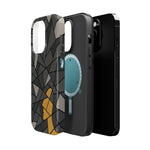 “Rebuilding Myself” Abstract iPhone Case — Magnetic MagSafe Impact-Resistant  Shamo's