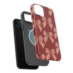 Holiday Red Bow iPhone Case — Impact‑Resistant iPhone Cover with MagSafe compatibility  Shamo's