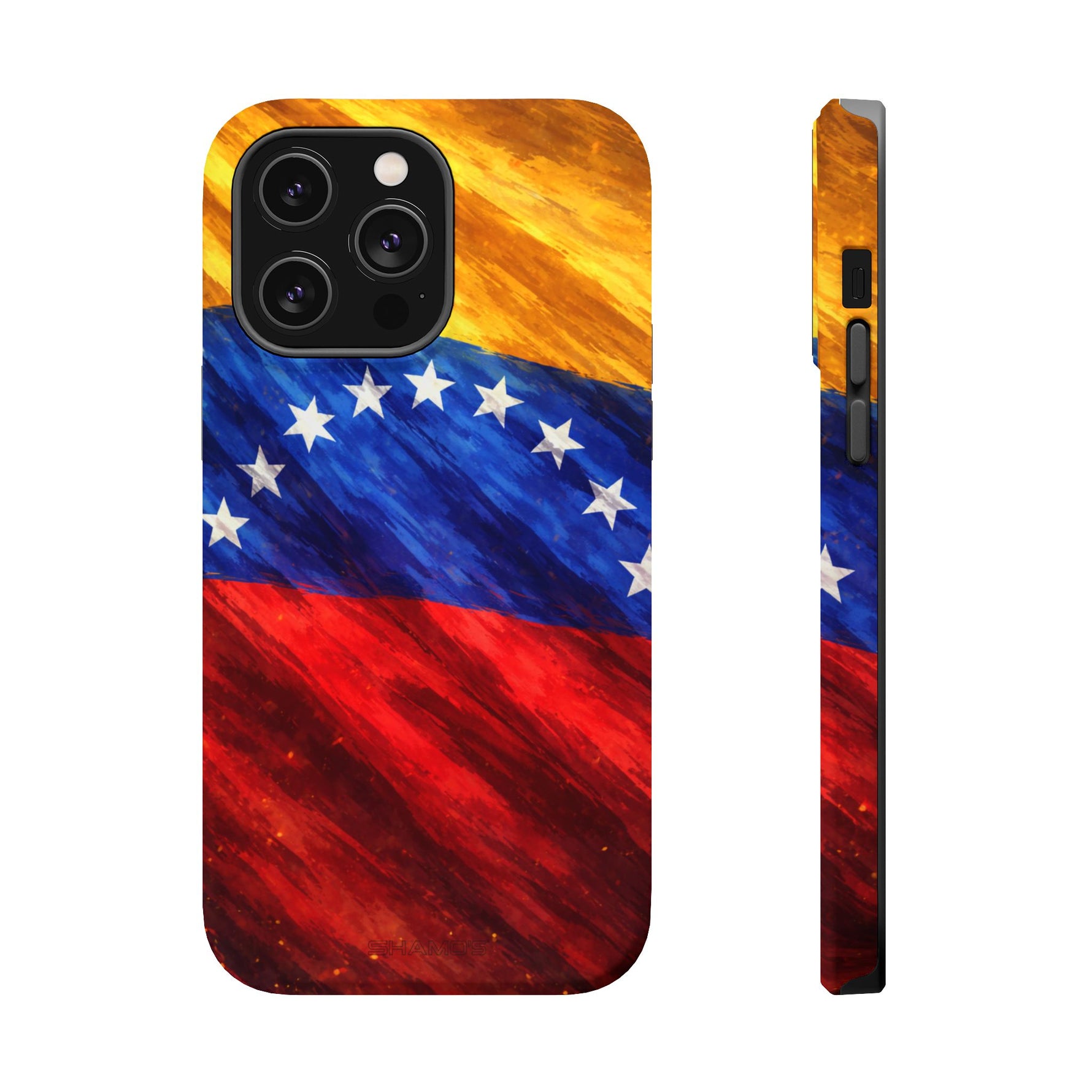 Venezuelan Flag Magnetic Impact-Resistant Phone Case with MagSafe Compatibility - iPhone 14 Pro Max / Matte - Shamo's