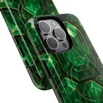 Luxury Series Emerald Gem iPhone Case with MagSafe - Shamo's