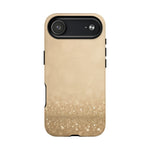 Gold Glitter Holiday iPhone Case — MagSafe-Compatible Design - Shamo's