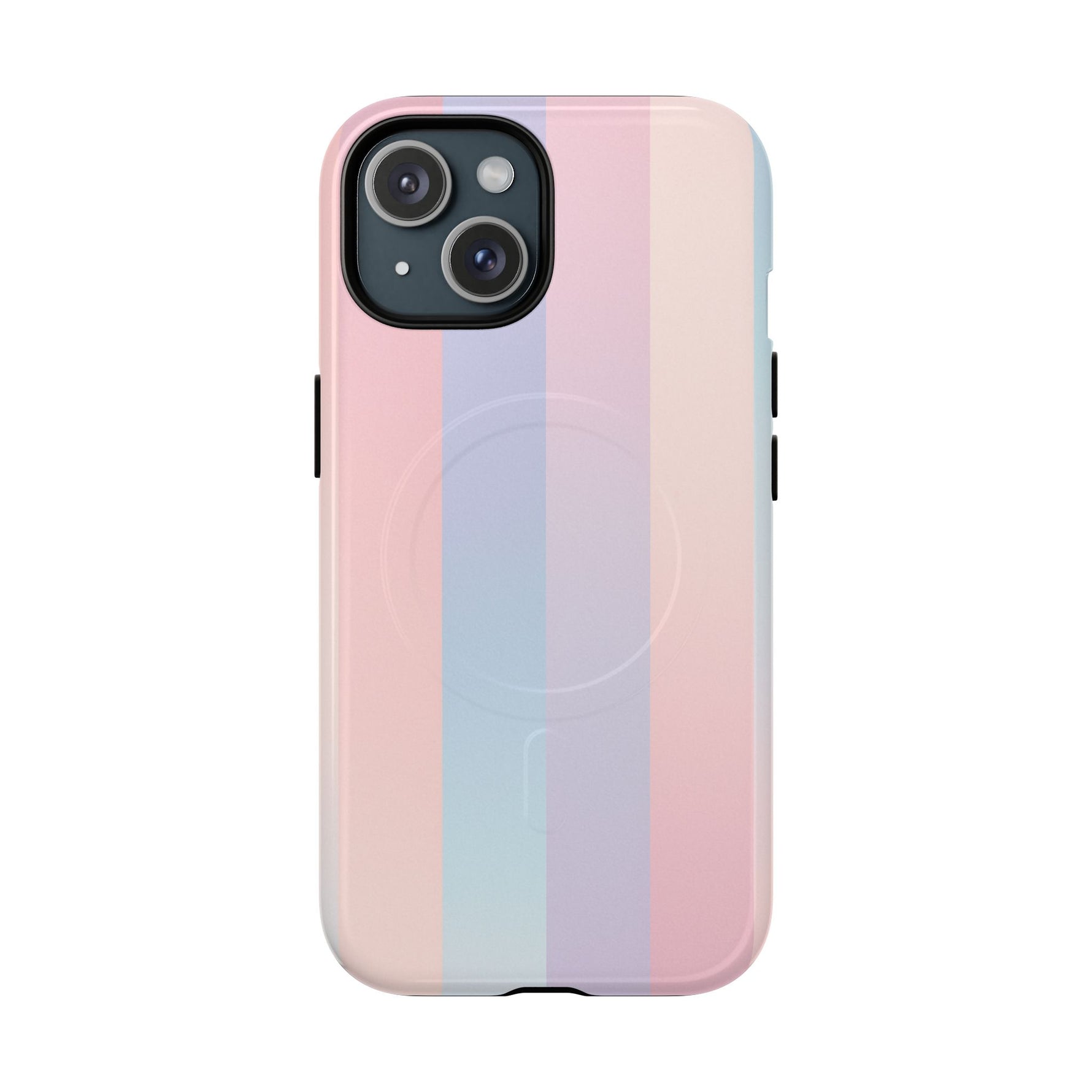 Pastel Stripe Blend Case for iPhone | MagSafe - Shamo's