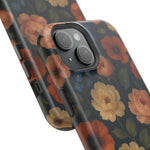 Floral Vintage Rose Magnetic Impact iPhone Case with MagSafe  Shamo's