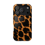 Leopard Print Impact-Resistant iPhone Case with MagSafe Compatibility  Shamo's iPhone 17 Pro / Glossy