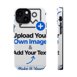 Personalisierbare iPhone-Hülle | Eigenes Foto und Text hinzufügen | MagSafe-kompatibel