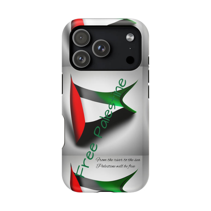 MagSafe Tough Case: Palestinian Flag & 'From the River to the Sea, Palestine Will Be Free