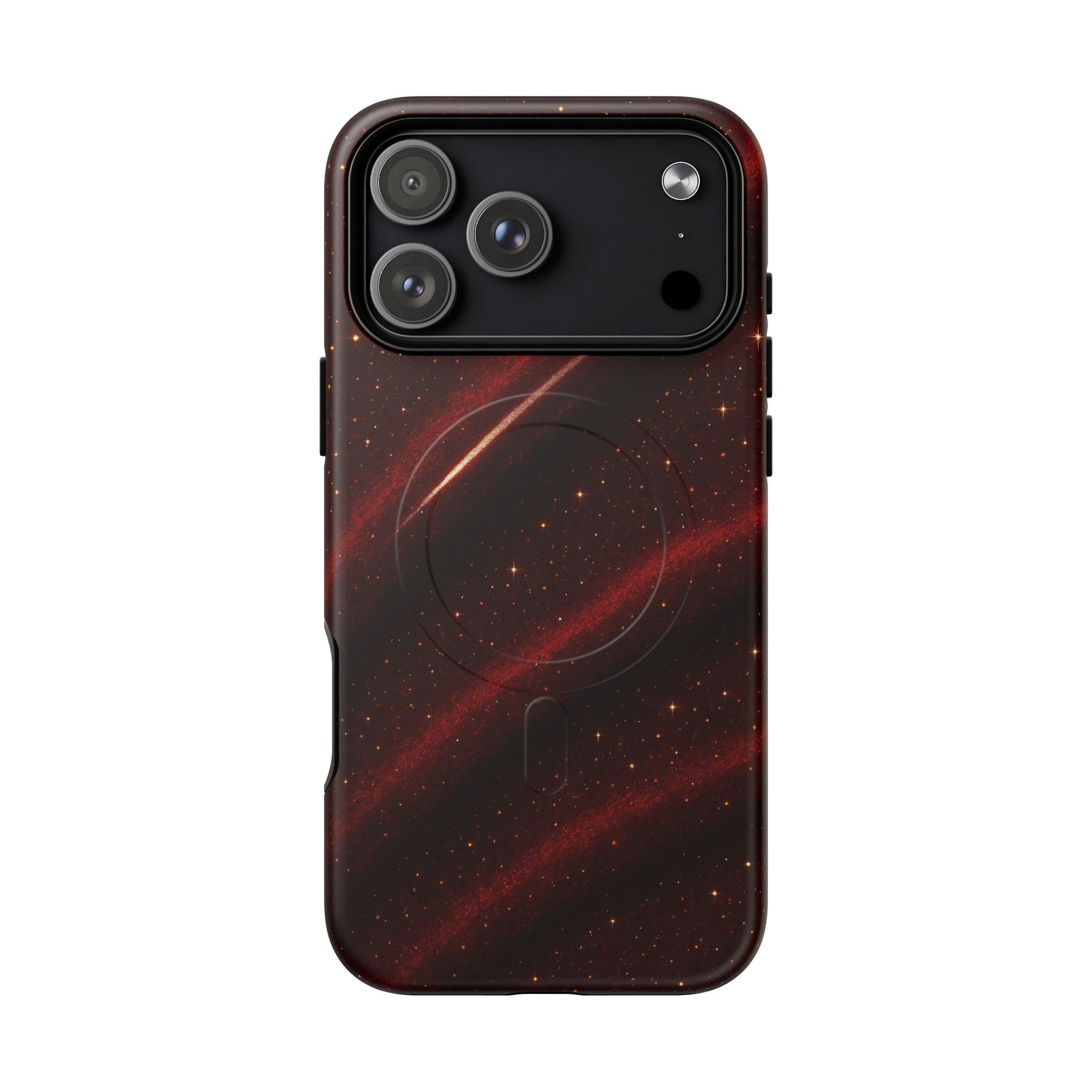 Red Nebula iPhone Case with MagSafe - Shamo's