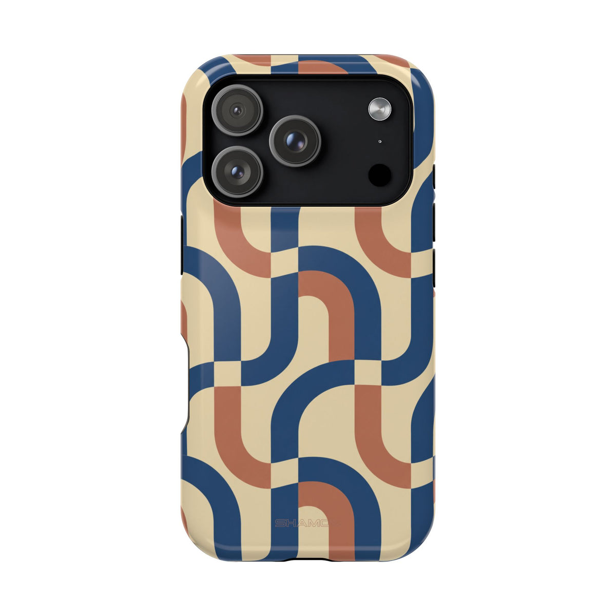 Mod Ribbon – Retro Geometric MagSafe Phone Case