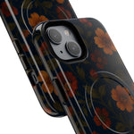 Floral Night Velvet iPhone Case - Works with MagSafe - Shamo's